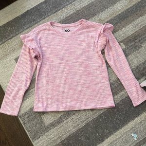 Girls long sleeve SO brand size 10/12